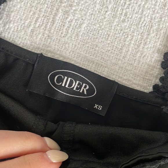 Cider Black Mini Dress - Picture 4 of 4